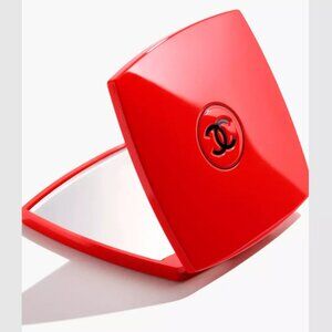 BNIB ✅ CHANEL Miroir Double Facettes Mirror Duo RED Limited Edition ✨NIB